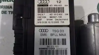 Автозапчастина б/у двигатель переднього правого скла для audi a8 (4e2) 4.2 quattro посилання на oem iam 4e1959802  4e1910802