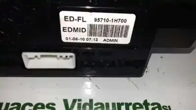 Second-hand car spare part multifunction display for kia cee´d 1.4 cat oem iam references 957101h700  