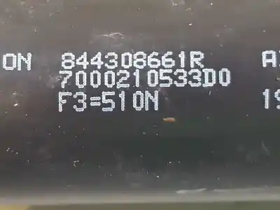 Автозапчастина б/у амортизаторі багажника/дверей для renault clio iv authentique посилання на oem iam 844308661r  