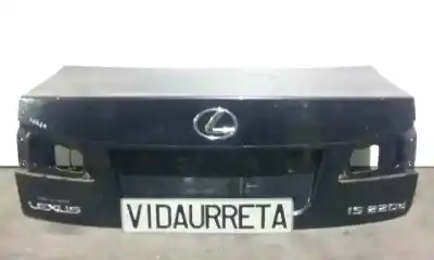 Автозапчасти б/у крышка багажника за lexus is200 (ds2/is2) 2.2 d-cat ссылки oem iam 