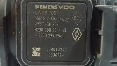 Second-hand car spare part flowmeter for renault modus 1.5 dci diesel oem iam references  5wk97007 8200299956