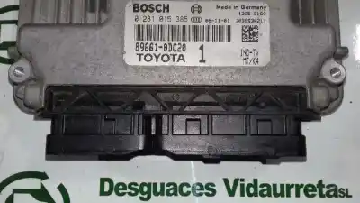 Автозапчастина б/у ебу контролер двигуна для toyota yaris (ksp9/scp9/nlp9) 1.4 turbodiesel cat посилання на oem iam 896610dc20  0281015385