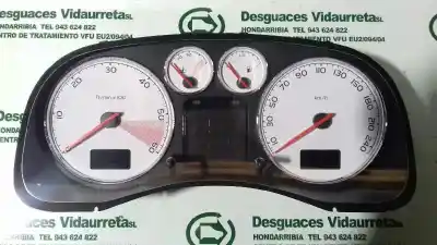 Pièce détachée automobile d'occasion compteur de vitesse tableau de bord pour peugeot 307 break/sw (s2) 1.6 hdi fap cat (9hz / dv6ted4) références oem iam 9661323180