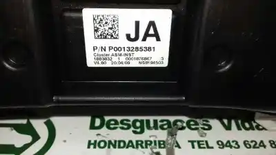 Автозапчастина б/у панель інструментів для opel corsa d (s07) 1.3 cdti (l08 l68) посилання на oem iam p0013285381  1883832