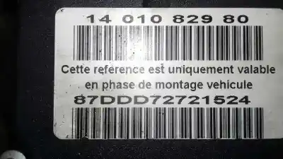 Автозапчастина б/у абс для fiat scudo combi (272) 1.6 jtdm cat посилання на oem iam 1400513280 1401082980 0265231550