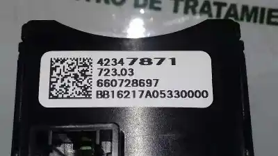 Pezzo di ricambio per auto di seconda mano comando pulito per opel karl selective riferimenti oem iam 42347871  660728697