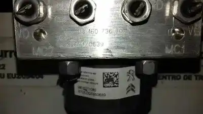 Pezzo di ricambio per auto di seconda mano abs per citroen c4 picasso feel riferimenti oem iam 9816073680  9816071080
