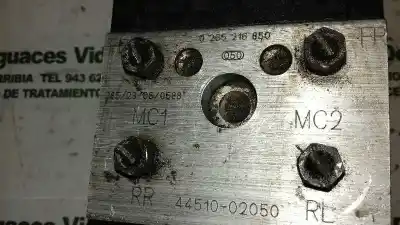 Peça sobressalente para automóvel em segunda mão abs por toyota corolla (e11) 1.6 linea terra referências oem iam 4451002050  0265216850