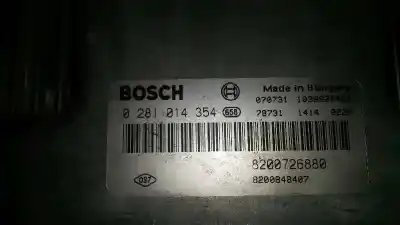 Автозапчастина б/у ебу контролер двигуна для renault laguna iii privilege посилання на oem iam 8200726880 8200848407 0281014354