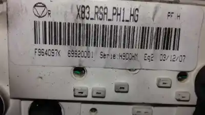 Peça sobressalente para automóvel em segunda mão comando de sofagem (chauffage / ar condicionado)  por nissan primastar (x..) 2.0 dci diesel referências oem iam f964097k  69920001