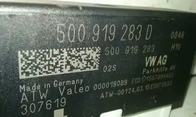 Second-hand car spare part electronic module for seat leon (5f1) fr oem iam references 5q0919283d  000018089