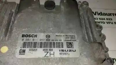 Second-hand car spare part ecu engine control for opel astra h sedán (a04) 1.7 cdti (l69) oem iam references 8973785711 55556829 0281011943