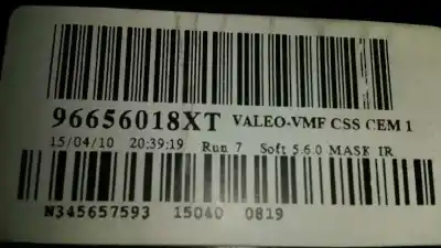 Автозапчастина б/у управління світлом для citroen c4 grand picasso i (ua_) 1.6 hdi посилання на oem iam 96656018xt  
