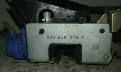 Автозапчастина б/у замок дверей заднього лівого для audi a4 berlina (b5) 1.9 tdi посилання на oem iam 8d08379015a  