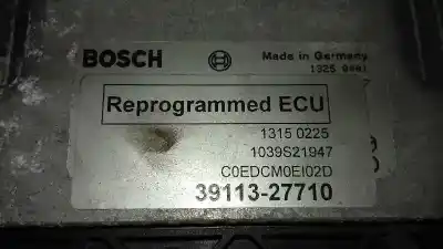 Second-hand car spare part ecu engine control for kia pro cee´d (ed) 2.0 crdi 140 oem iam references 3911327710  
