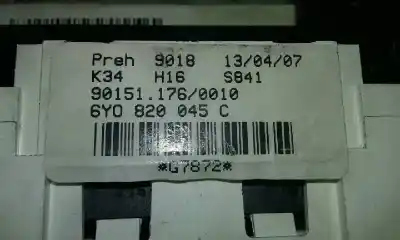 Автозапчастина б/у клімат-контроль для skoda fabia familiar (6y5) classic посилання на oem iam 6y820045c  501511760010