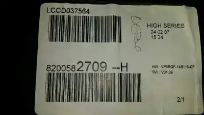 Peça sobressalente para automóvel em segunda mão quadrante por renault clio iii exception referências oem iam 8200582709h  