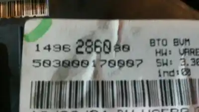 Peça sobressalente para automóvel em segunda mão quadrante por peugeot 807 sr pack referências oem iam 1496286080  
