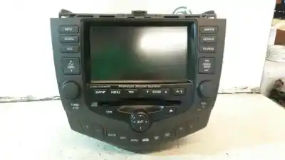 Second-hand car spare part audio system / radio cd for honda accord berlina (cl/cn) 2.4 executive oem iam references 