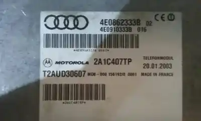 Автозапчасти б/у электронный модуль за audi a8 (4e2) 3.7 quattro ссылки oem iam 4e0962333b