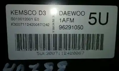 Second-hand car spare part ecu engine control for daewoo matiz 0.8 cat oem iam references 96291050 k300711240087 s010012001