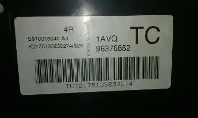 Second-hand car spare part ecu engine control for daewoo kalos (klas) 1.2 oem iam references 96376652  2175133230274