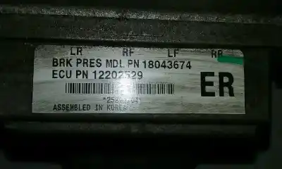 Peça sobressalente para automóvel em segunda mão abs por daewoo kalos (klas) 1.2 referências oem iam 18043674  12202529