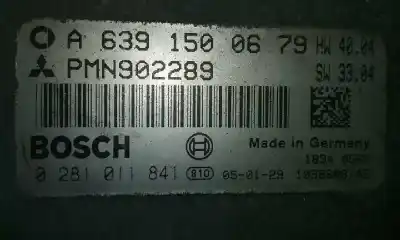 Автозапчастина б/у ебу контролер двигуна для smart forfour (454) 1.5 cdi (454.000) посилання на oem iam a6391500679 pmn902289 0281011841