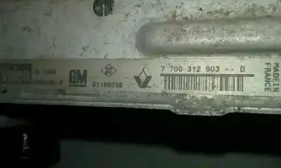 Автозапчастина б/у інтеркулер для opel vivaro a furgoneta (x83) 1.9 dti (f7) посилання на oem iam 7700312903d  