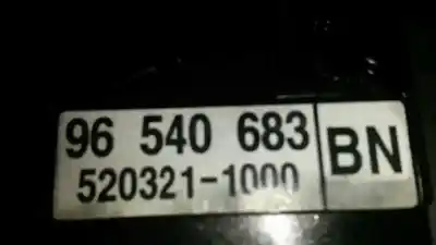 Second-hand car spare part headlights switch for chevrolet aveo 1.2 cat oem iam references 96540638  