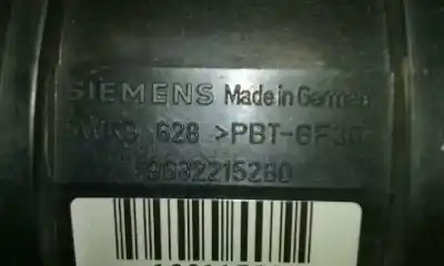 Second-hand car spare part flowmeter for citroen c8 2.2 hdi 16v premier ii oem iam references 9632216280  5wk9628