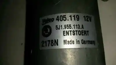 Автозапчастина б/у двигатель передніх склоочисників для skoda fabia combi (5j5) 1.9 tdi посилання на oem iam 5j1955113a  405119