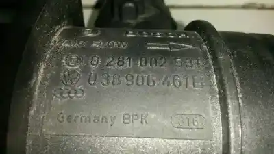 Автозапчасти б/у расходомер воздуха за skoda fabia combi (5j5) 1.9 tdi ссылки oem iam 038906461b  0281002531