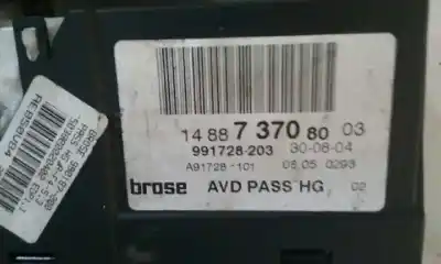 Автозапчасти б/у мотор стекла переднего правого за fiat ulysse (179) 2.2 jtd admiral ссылки oem iam 1488737080 991728-203 
