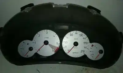 Pièce détachée automobile d'occasion compteur de vitesse tableau de bord pour peugeot 206+ básico références oem iam 9656696280 t122kja rm110726