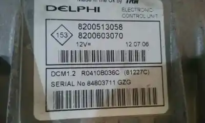 Автозапчасти б/у блок управления двигателем за dacia logan básico ссылки oem iam 8200513058 8200603070 r0410b036c