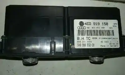 Автозапчасти б/у климат-контроль за audi a8 d3 (4e2, 4e8) 4.0 tdi quattro ссылки oem iam 4e0919158  5hb00855200