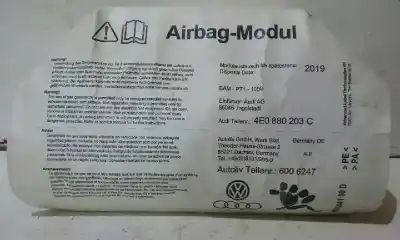 Автозапчасти б/у подушка безопасности передняя правая за audi a8 d3 (4e2, 4e8) 4.0 tdi quattro ссылки oem iam 4e0880203c