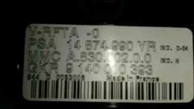 Second-hand car spare part climate control for citroen c8 * oem iam references 14874990yr a83000200 9140010393