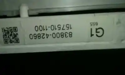 Автозапчастина б/у панель інструментів для toyota rav 4 (a2) 1.8 16v cat посилання на oem iam 8380042860  1575101100