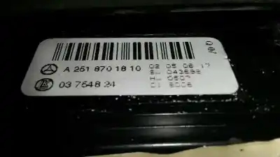 İkinci el araba yedek parçası çok fonksiyonlu kontrol için mercedes-benz clase r (w251) 320 cdi (251.022) oem iam referansları a2518701810  03754824