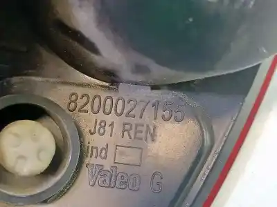 Автозапчастина б/у ліва задня протитуманна фахра для renault espace iv (jk0/1_) 3.5 v6 (jk00 jk0f jk0p jk0s jk0w) посилання на oem iam 8200027155  