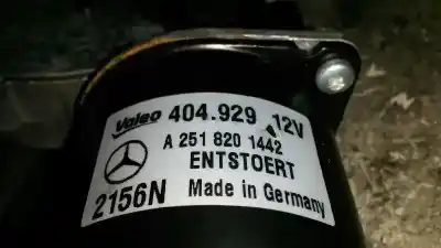 Pezzo di ricambio per auto di seconda mano tiranti e motorino del tergicristallo anteriore per mercedes-benz clase r (w251) 320 cdi (251.022) riferimenti oem iam a251821442  404929