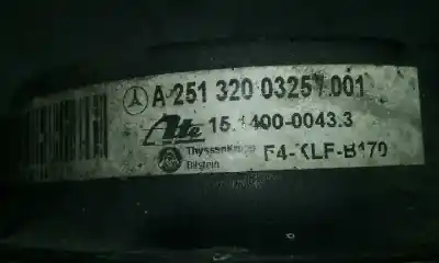 Pièce détachée automobile d'occasion ressort d'amortissement pour mercedes-benz clase r (w251) 280 cdi 4-matic (251.020) références oem iam a2513200325  
