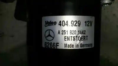 İkinci el araba yedek parçası ön silecek motoru için mercedes-benz clase r (w251) 280 cdi 4-matic (251.020) oem iam referansları a2518201442  404929
