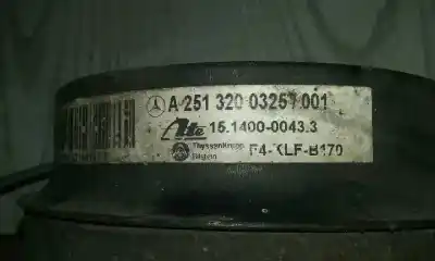 Pezzo di ricambio per auto di seconda mano molla di ammortizzazione per mercedes-benz clase r (w251) 280 cdi 4-matic (251.020) riferimenti oem iam   