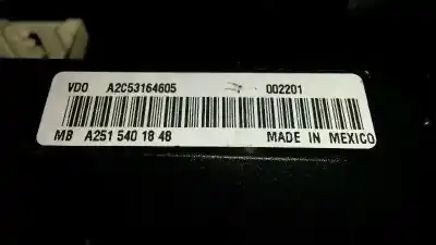 Pezzo di ricambio per auto di seconda mano pannello degli strumenti per mercedes-benz clase r (w251) 320 cdi (251.022) riferimenti oem iam a2515401848  a2c5316405