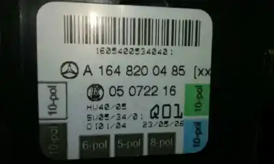 Peça sobressalente para automóvel em segunda mão módulo electrónico do fecho central por mercedes-benz clase r (w251) 320 cdi (251.022) referências oem iam a1648200485  05072216