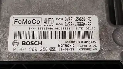 Second-hand car spare part ecu engine control for ford kuga ii (dm2) 1.6 ecoboost oem iam references  cv6a12b684aa 0261s09258 dv4a12a650ad
