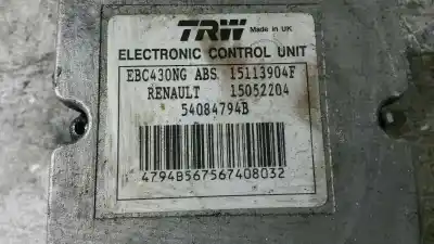 Автозапчастина б/у абс для renault master ii phase 2 combi 2.5 diesel dci fap cat посилання на oem iam 15052204 54084794b 15113904f